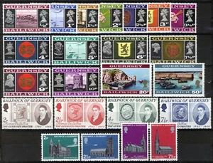 Guernsey 1971 full year MNH, Mi 39-61 cat €24,50 - Picture 1 of 1
