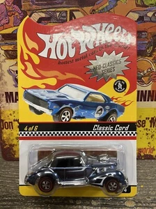 Hot Wheels RLC Neo-Classics Series 4 Classic Cord #753/11000 VERY LOW NUMBER - Picture 1 of 3