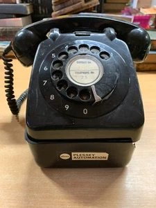 *RARE* PLESSEY AUTOMATION VINTAGE ROTARY DIAL TELEPHONE (EV3) - Picture 1 of 12