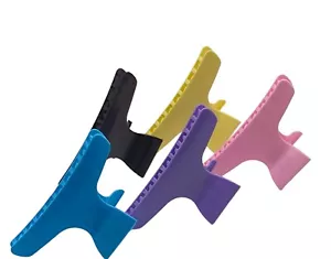 5 pezzi pinze per capelli da donna parrucchieri pinza a becchi e fermacapelli - Bild 1 von 4