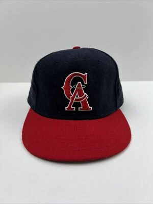 California Angels 90’s New Era Pro Model Authentic On Field Size 7 1/2 MUSA Wool - Image 1 of 4