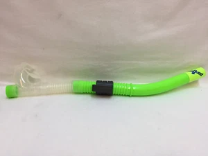 Sea Quest Sideredraft Flex Snorkel Verde Lima Nuevo en Embalaje Original. - Imagen 1 de 12