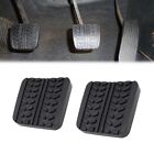 For Mazda Truck B2000 B2200 B2600 Brake / Clutch Pedal Pads Cover/Rubber Pair