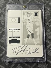 2017 Contenders Black Printing Plate #306 R. Joshua Dobbs RC Rookie Auto 1/1