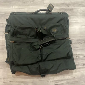 TUMI Carry Trifold Suit Bag Authentic TUMI Garment Bag Case Luggage Green - Picture 1 of 10