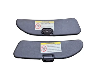 1996-2002 BMW Z3 Convertible Left Driver Right Passenger  Sun Visor Shades OEM - Picture 1 of 3
