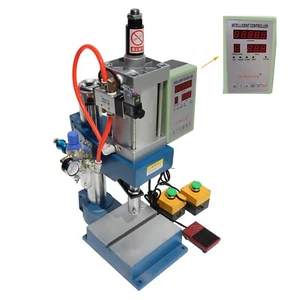 1100lb Pneumatic Punch Press Machine 2 Controller Foot Switch Hole Punches Tool - Picture 1 of 7