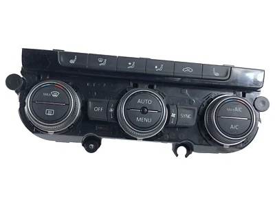 2017 Volkswagen Golf AC Heater Climate Temperature Control Unit 5GM907044E OEM - Image 1 of 4
