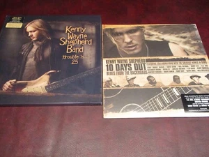 KENNY WAYNE SHEPHERD 10 DAYS OUT + DELUXE TROUBLE VERIFIED 1ST EDITION LP SETS - Picture 1 of 1