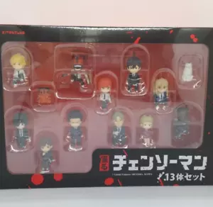 Motosega Uomo Seduto Mini Figure Set di 13 Denji Makima Power Aki Pochita Himeno - Foto 1 di 6