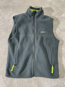 Patagonia Synchilla Fleece Vest Full Zip Grey Small - Picture 1 of 4