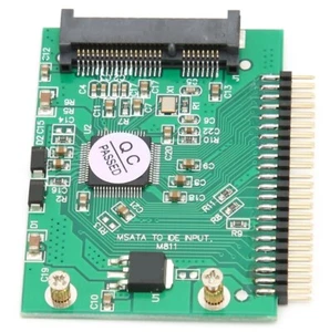 Mini PCIE MSATA SSD To 44Pin IDE Converter Adapte Card Computer Accessories - Afbeelding 1 van 9