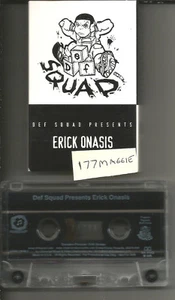 DEF SQAUD & ERICK SERMON Sampler PROMO Cassette Tape Single Cassingle Onasis - Picture 1 of 1
