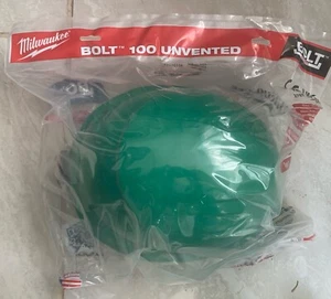 Milwaukee Bolt 100 - 48-73-1713- Type 1 Unvented Safety Helmet Green- NEW - Picture 1 of 6