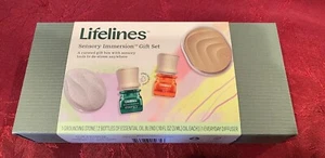 Lifelines Sensory Immersion Set Grounding Stone Fidget Essential Oil Diffuser - Picture 1 of 3