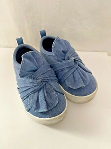 Oshkosh Bgosh Toddler Girls Slip-on Sneakers Tennis Shoes Size 5