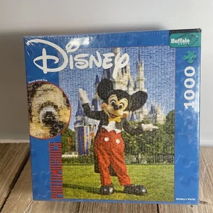 Buffalo Games Disney Photomosaic: Mickey's World 1000 PCS PUZZLE - NEW IN WRAP - Picture 1 of 4