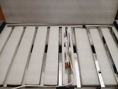 Towel Warmer Bathroom Top Fold 9 Bars Heated Stainless Steel Towel Rack Chrome - Image 1 of 4