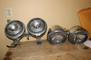 OEM Vintage RH LH Pair 1961 1962 1963 Chrysler Imperial Dual Headlights Rat Rod - Picture 1 of 21
