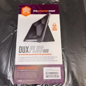 Dux Plus Duo Ultra-Protective Case for Apple - Black iPad 9th/8th/7th Gen - Photo 1/3