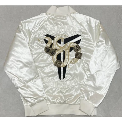 Nike Kobe "Year of Mamba" Bomber Jacket White Men’s Size Small HQ4695-133 - Image 1 of 4