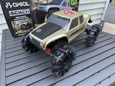 Axial SCX10 III Coyote 1/10 RTR 4WD Rock Crawler Custom Brushless Mega Truck WOW - Image 1 of 4
