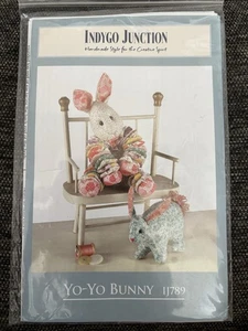 Primitive Pattern For A Yo Yo Bunny “Indygo Junction” New & Uncut - Picture 1 of 1