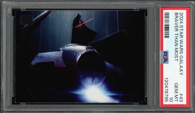 PSA 10 2024 Star Wars Galaxy Braver Than Most #43 - Image 1 of 2