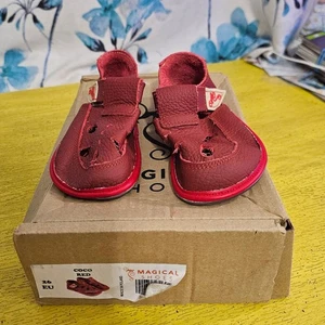 Magical Shoes Kinder Barfußschuhe Coco Red EU 26 US Kids 10 NEU NIE GETRAGEN - Bild 1 von 7