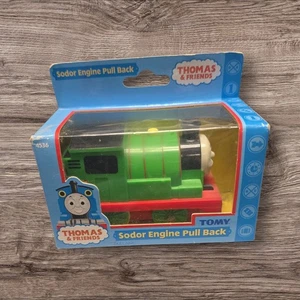 Tomy Thomas & Friends Sodor Engine Pull Back Train Percy New - Picture 1 of 4