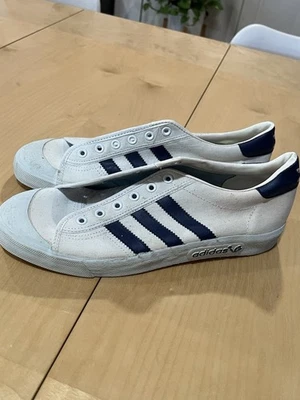 NOS VTG Adidas Nizza Matchcourt Low Top Sneakers Shoes Made In Taiwan Size 10 - Image 1 of 4