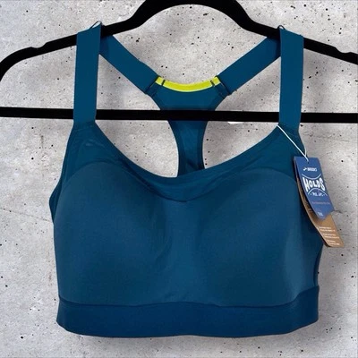 Sujetador deportivo Brooks Dare Racerback Run talla 32E azul marino profundo correas ajustables Foto 1 de 4