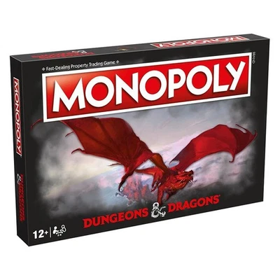 MONOPOLY DUNGEONS & DRAGONS Winning Moves - Immagine 1 di 2