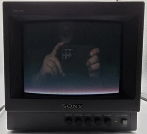 Sony HR Trinitron Color Video Monitor PVM-8040 W/ Power Cable Japan Vintage TV - Picture 1 of 10