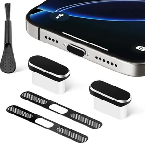 Prise Poussière USB C, Cache Prise Type C avec Protection Haut-Parleur en Métal... - Photo 1 sur 7