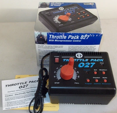 MRC Throttle Pack O27 100 Watt AC Train Transformer Tested Boxed Item #AH104 - Image 1 of 4
