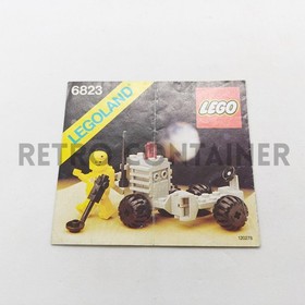 Lego Vintage Instructions Instructions Set 6823 - Surface Transport (1983) Space