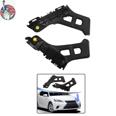 Juego de soportes de montaje de retención de parachoques delantero para Lexus CT200h 2011-2017 antideslizante Foto 1 de 4