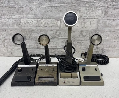 Menge 4 Turner & Johnson Basis Mikrofone Super Sidekick +3B plus drei Teile Reparatur - Bild 1 von 4