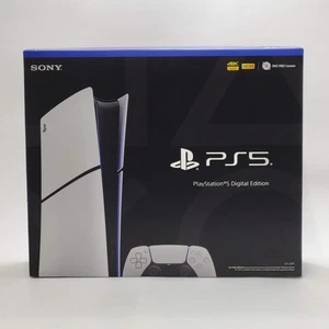 Sony PlayStation 5 Slim Digital Edition PS5 1TB White Gaming System CFI-2015 - Picture 1 of 18