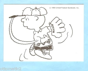 1992 PROSPORT SPECIALTIES PEANUTS COLORING CONTEST CARD CHARLIE BROWN - Picture 1 of 1