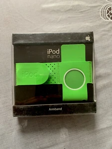 Apple iPod nano armband original 1st generation Colour Green Rare Stock - Picture 1 of 4