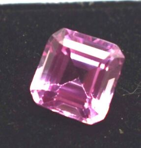 Certified Natural 5.10 Ct Padparadscha Sapphire Radiant Cut Loose Gemstone