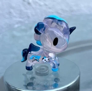 tokidoki Neon Star YU Unicorno 2" Vinyl Figure Clear Deluxe Set Series 1 Pegasus - Picture 1 of 4