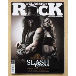 SLASH CLASSIC ROCK #143 MAGAZINE APRIL 2010 SLASH COVER WITH FEATURE INSIDE(GUNS - Picture 1 of 1