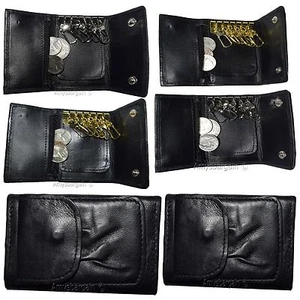 Neu Leder Schlüsselanhänger; Reißverschluss Münzetui; Schlüsselring; Schlüsselanhänger für Damen und Herren #56 - Bild 1 von 36