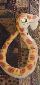 Vintage Michael's Pets Jackson's Plush Snake MUSCLES - Picture 1 of 3