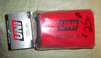 NOS UNI AIR FILTER FOR YAMAHA 1983-89 YTM TRI MOTO 225 & MOTO 4-200  (#5039 - Image 1 of 4