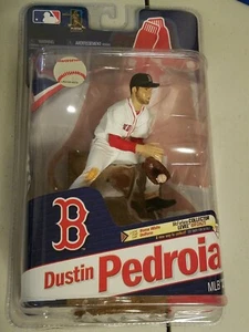McFarlane Toys MLB Sports Picks Series 27 Dustin Pedroia White Jersey Variant - Bild 1 von 2