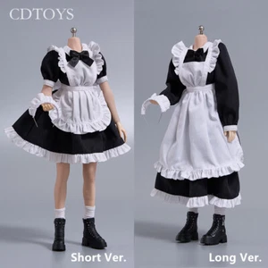 1/6 Criada Lolita Vestido Delantal Falda Esponjosa Juegos con disfraces para 12" Mujer Figura de Acción Juguete - Imagen 1 de 17
